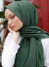Malika - Mørk Grønn Hijab - Sal Evi