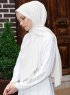 Zaina - Hvit Hijab - Sal Evi
