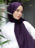 Zaina - Mørk Lilla Hijab - Sal Evi