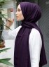 Zaina - Mørk Lilla Hijab - Sal Evi