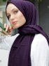 Zaina - Mørk Lilla Hijab - Sal Evi
