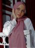 Zaina - Mørk Rosa Hijab - Sal Evi