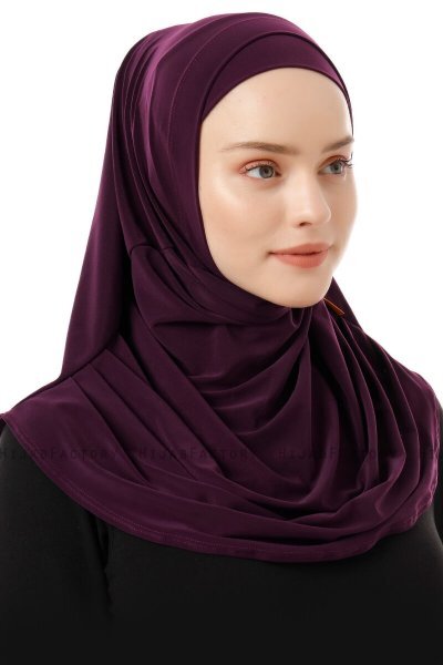 Esma - Plomme Amira Hijab - Firdevs