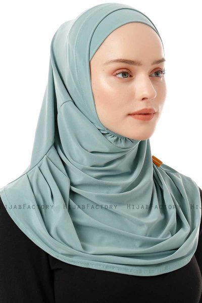 Esma - Mintgrønn Amira Hijab - Firdevs