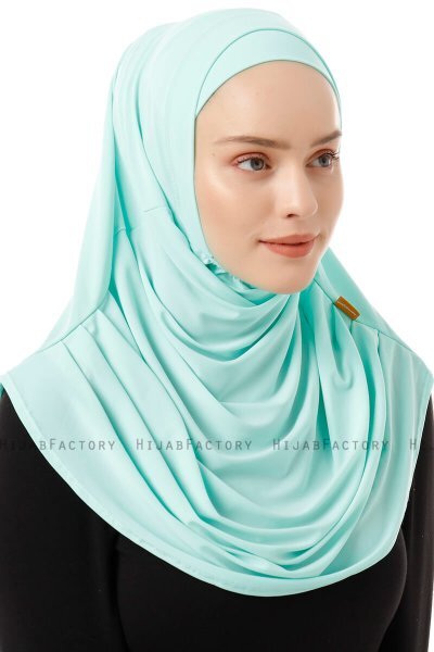 Esma - Lysegrønn Amira Hijab - Firdevs