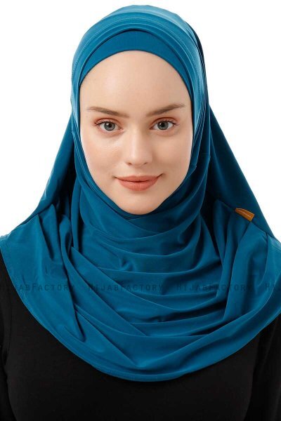 Esma - Petrol Grønn Amira Hijab - Firdevs