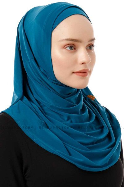 Esma - Petrol Grønn Amira Hijab - Firdevs