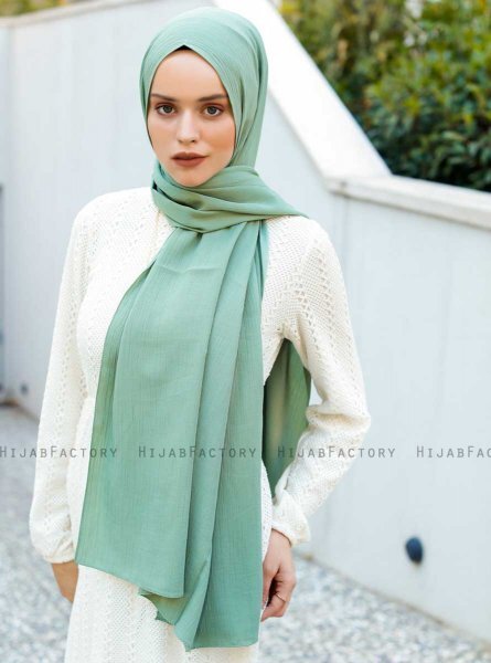 Emira - Lysegrønn Hijab - Sal Evi