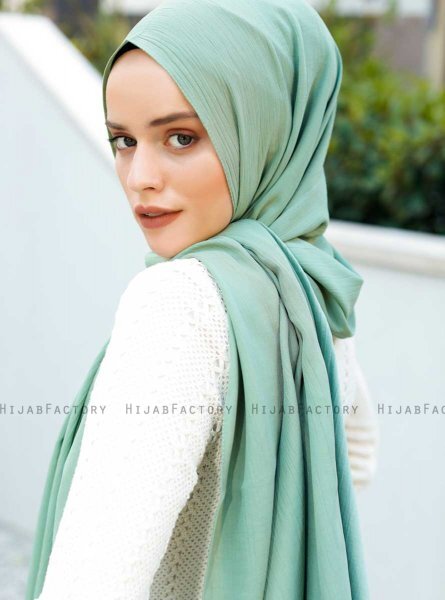 Emira - Lysegrønn Hijab - Sal Evi