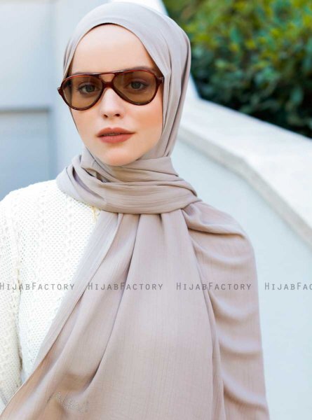Emira - Taupe Hijab - Sal Evi