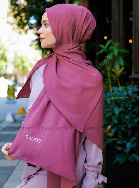 Emira - Mørk Rosa Hijab - Sal Evi