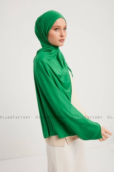 Sibel - Grønn Jersey Hijab