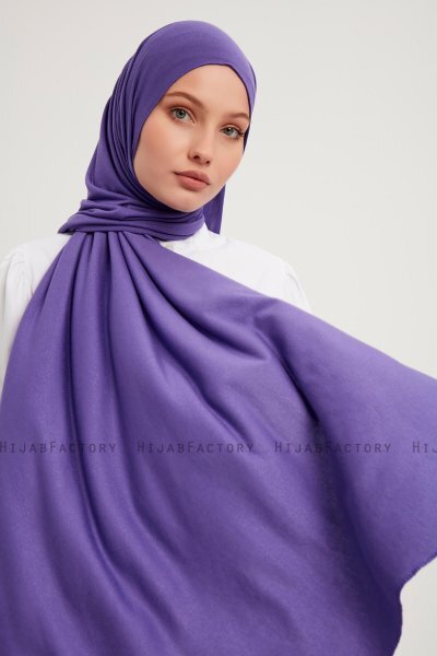 Sibel - Lilla Jersey Hijab