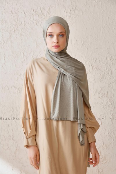 Sibel - Lysegrønn Jersey Hijab