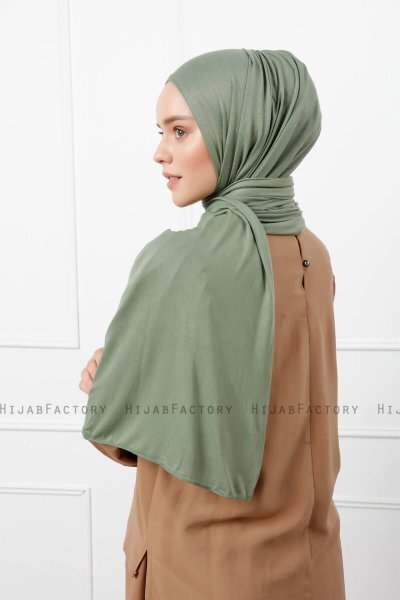 Sibel - Grønn Jersey Hijab