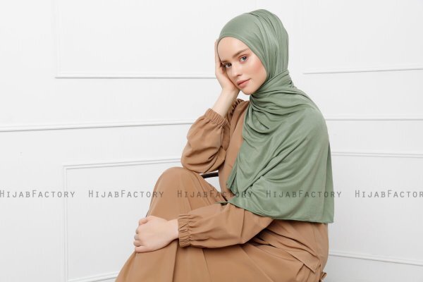 Sibel - Grønn Jersey Hijab