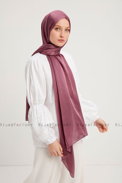 Berrak - Mørk Rosa Janjanli Hijab