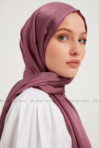 Berrak - Mørk Rosa Janjanli Hijab
