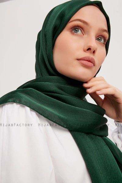 Berrak - Mørk Grønn Janjanli Hijab