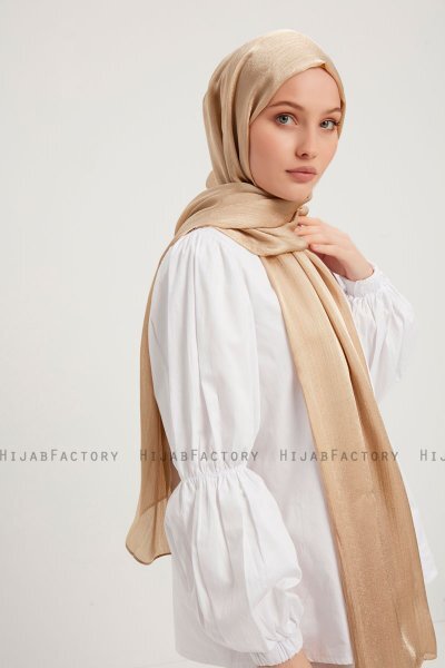Berrak - Beige Janjanli Hijab