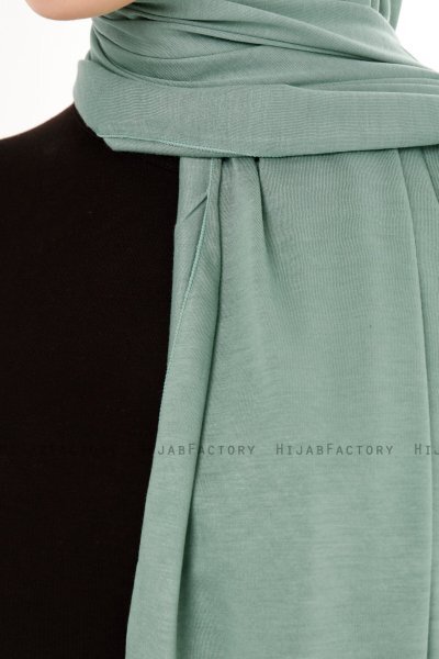 Seda - Grønn Jersey Hijab - Ecardin