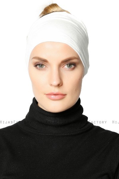 Cemre - Creme Bandana Undersjal