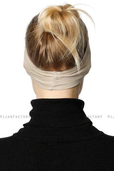 Cemre - Lys Taupe Bandana Undersjal