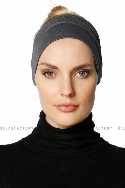 Cemre - Mørk Grå Bandana Undersjal