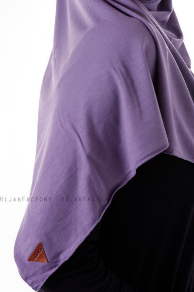 Hanfendy - Mørk Lilla Praktisk One Piece Hijab