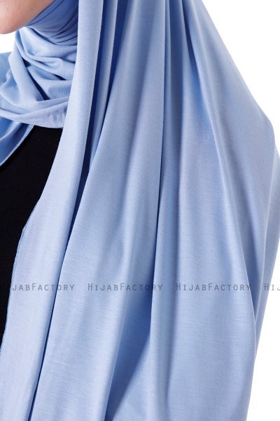 Hanfendy - Lyseblå Praktisk One Piece Hijab