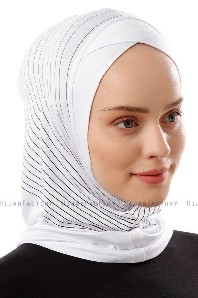 Babe Cross - Hvit One-Piece Al Amira Hijab
