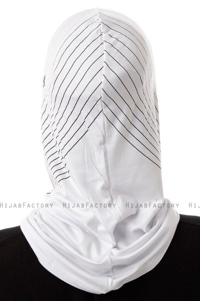 Babe Cross - Hvit One-Piece Al Amira Hijab