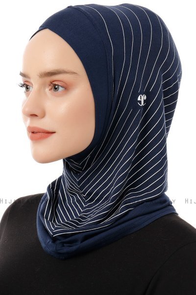 Babe Cross - Marineblå One-Piece Al Amira Hijab