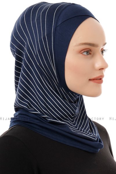 Babe Cross - Marineblå One-Piece Al Amira Hijab