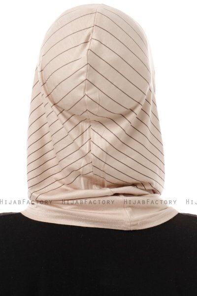 Babe Cross - Lys Taupe One-Piece Al Amira Hijab