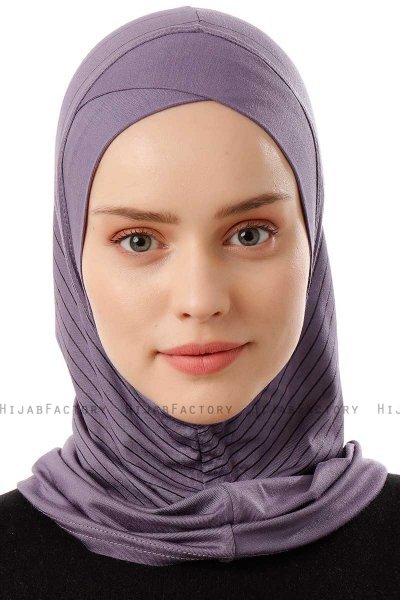 Babe Cross - Lilla One-Piece Al Amira Hijab