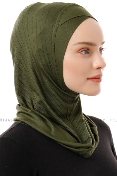 Babe Cross - Khaki One-Piece Al Amira Hijab
