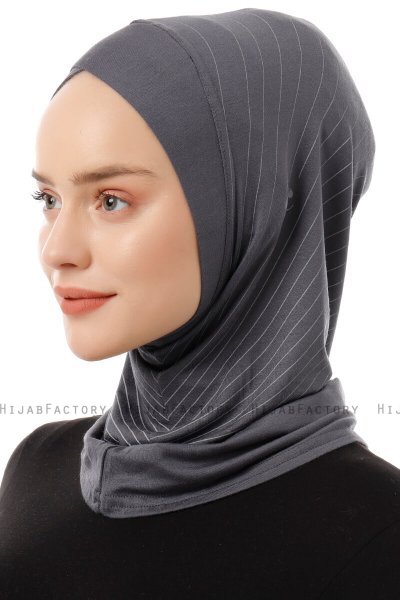 Babe Cross - Mørk Grå One-Piece Al Amira Hijab