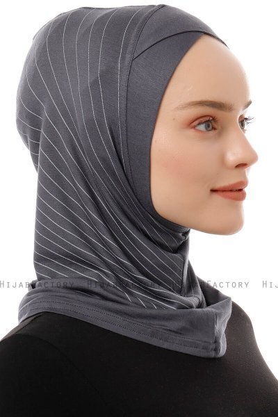Babe Cross - Mørk Grå One-Piece Al Amira Hijab