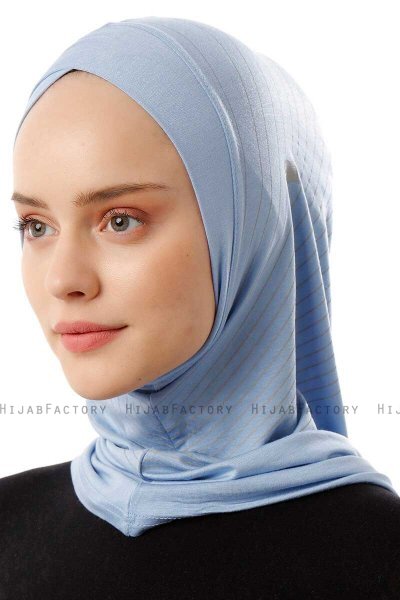 Babe Cross - Lyseblå One-Piece Al Amira Hijab