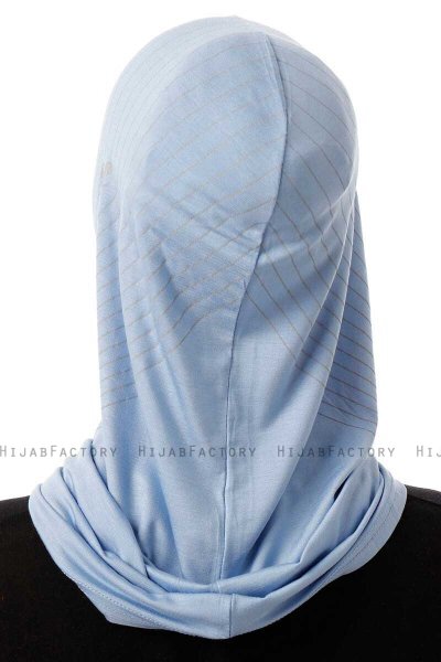 Babe Cross - Lyseblå One-Piece Al Amira Hijab