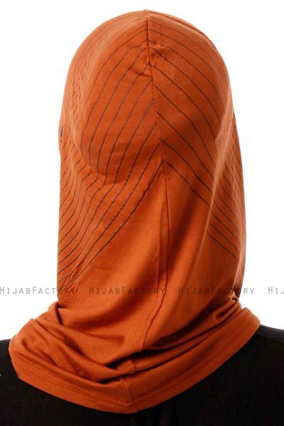 Babe Cross - Mursteinsrød One-Piece Al Amira Hijab