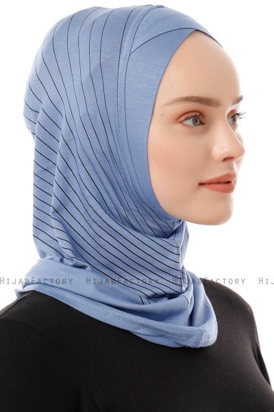 Babe Cross - Indigo One-Piece Al Amira Hijab