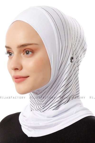 Babe Plain - Hvit One-Piece Al Amira Hijab