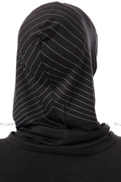 Babe Plain - Svart & Lysegrå One-Piece Al Amira Hijab