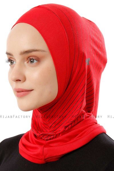 Babe Plain - Rød One-Piece Al Amira Hijab