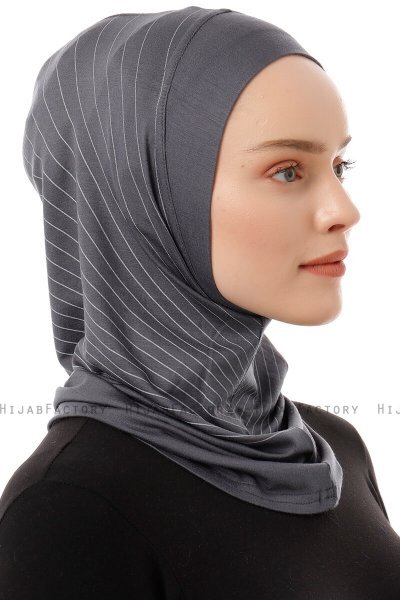Babe Plain - Mørk Grå One-Piece Al Amira Hijab