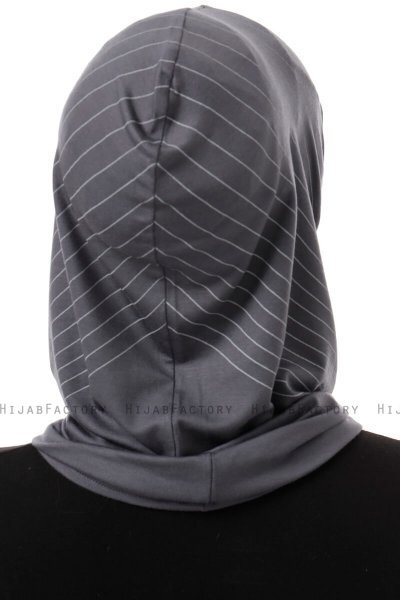 Babe Plain - Mørk Grå One-Piece Al Amira Hijab