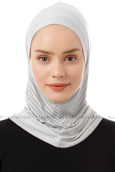 Babe Plain - Lysegrå One-Piece Al Amira Hijab