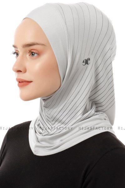 Babe Plain - Lysegrå One-Piece Al Amira Hijab